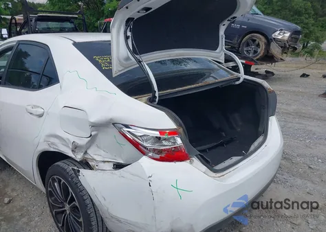 2016 Toyota Corolla S Plus from USA, damaged, VIN 2T1BURHE2GC481998